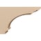 Ekena Millwork 5"W x 15"D x 10"H Classic Hughes Rough Cedar Woodgrain TimberThane Corbel, Primed Tan CORUR05X15X10HUGRCPR - alternate 6